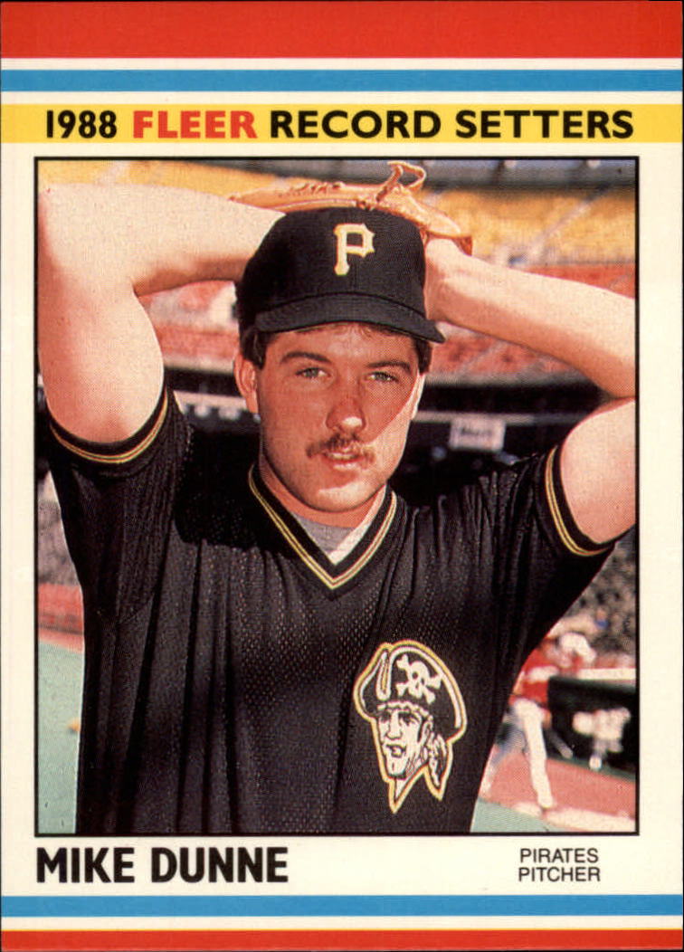 1988 Fleer Record Setters Baseball Cards       011      Mike Dunne